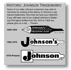 Historic Johnson Logos