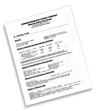 OSHA Material Safety Data Sheets
